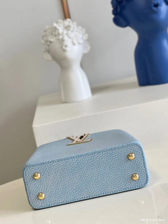 Aaa replica bags LOUIS VUITTON CAPUCINES MINI 0802